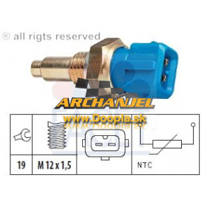 Snímač teploty chladiacej kvapaliny Opel - 13 42 850