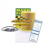 Olejový filter Opel Astra H, OPEL Astra J, OPEL Corsa D, OPEL Meriva A, OPEL Meriva B, OPEL Mokka, OPEL Zafira B - 1,7 CDTi - 98018448 - MANN Filter - HU820/1Y